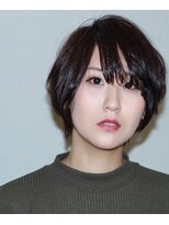 ブーム(BOOM)&nbsp;【大分】黒髪でもダークトーンでも似合うショートスタイル