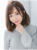*LOREN*大人かわいいデジタルパーマ無造作カールボブディ