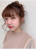 カジュアルヘアーアレンジスタイル