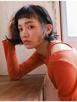 ドーター(daughter) 【daughter 尾花】オン眉切りっぱなしボブ