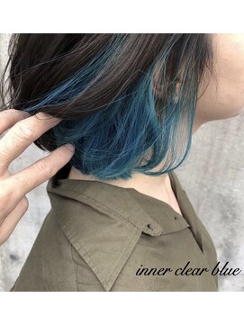 アンルーク ヘア(+1 unluke hair) [+1unluke]2025-SS/inner×clear blue