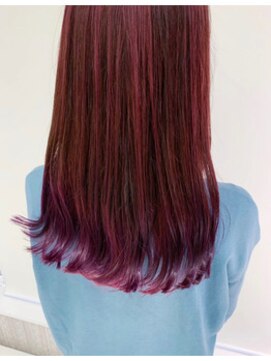アース コアフュールボーテ 松本庄内店(EARTH coiffure beaute) ツヤカラー