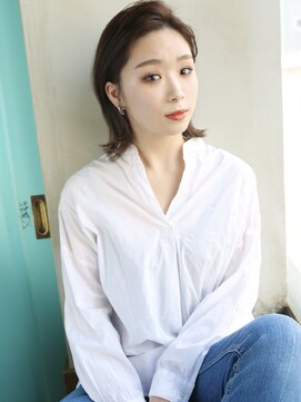 バース(BIRTH) 天神【BIRTH】外ハネ×耳掛け前髪なしショート