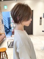 バンプ ギンザ(BUMP GINZA)&nbsp;《30代40代》白髪ぼかしハイライト×前下がりボブ【イケダ】