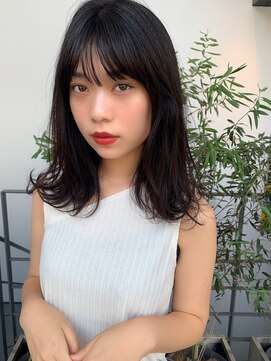 アルバハナレ 横浜(αlba HANARE) シースルーバング外ハネ