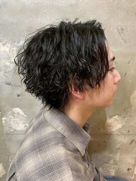 アカ(ACA) センターパートツイストスパイラルパーマツイストパーマ札幌大通