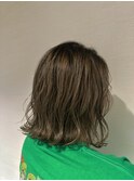 切りっぱなしボブ