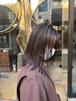 ロジッタ(ROJITHA)&nbsp;【ROJITHA原宿表参道】コントラストハイライト×グレージュ