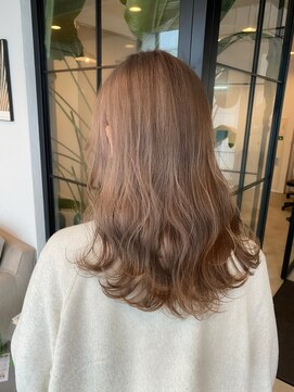 ラヴィズム 長岡店(LUVISM) 10代20代30代ミルクティーベージュダブルカラーケアブリーチ