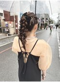 お呼ばれヘア
