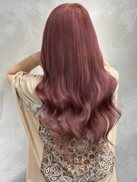 アルマバイロサ(ALMA by ROSA) ピンクカラー×シールエクステ70枚　担当SE-YA