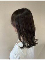 ヘアーアートミュージアム(Hair Art Museum)&nbsp;ナチュラルアッシュ/コテ巻き/透明感カラー