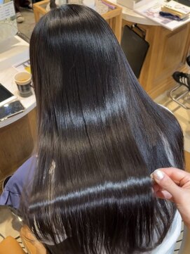 ロンド シャルム 吉祥寺(Lond charme) アッシュカラー INOAカラー 縮毛矯正 ストレート