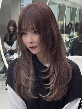 レディアル 渋谷(REDEAL) ワンホンヘア/韓国ヘア/ウルフ/前髪[レイヤーカット/渋谷]