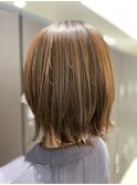 切りっぱなしボブ