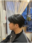毛流れセンターマッシュ