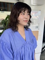 ファンファンバイルー 岐阜(fan fun by Rooo)&nbsp;デザインパーマウルフパーマ韓国風パーマ
