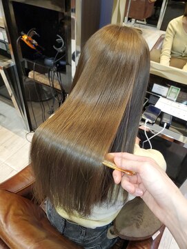 アウラ 小杉店(AULA) 髪質改善グレージュカラー