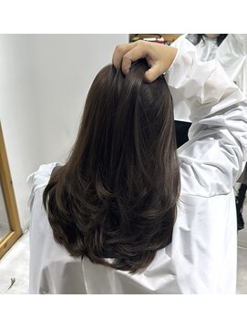 ココノサロン ハナレ(cocono salon HANARE) 外国人風MIXレイヤー