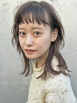 ディッセンバー 渋谷(December) グレージュ×レイヤーミディアム