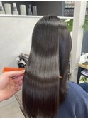 髪質改善ストレート