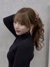 【りょうが限定】韓国風/前髪、顔周りカット+巻き髪仕上げ ￥2,200