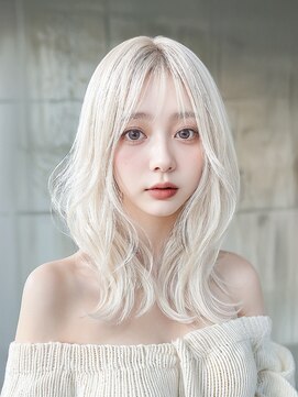 ジュジュル 稲毛本店(jujur) ホワイトカラー/エアリーロング/美髪/ピンクブラウン稲毛駅