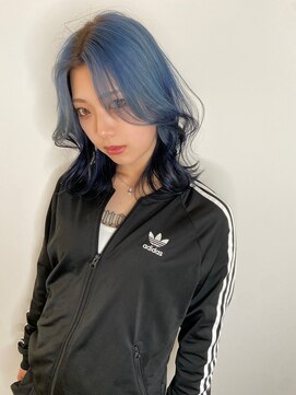 シェイト(ciate) ブルーヘア×エンドカラー/Instagram→@ciate_mst