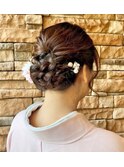 訪問着お着付けヘアセット