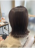 切りっぱなしボブ