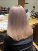 ミルクティーベージュ☆ピンクベージュ☆ケアブリーチ
