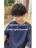 【大人男髪】大人マッシュ×無造作パーマ