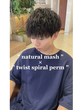 ラドンナアデッソ(LA.DONNA ADDESSO) 【大人男髪】大人マッシュ×無造作パーマ