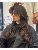 ヌエン 渋谷(NU/EN)&nbsp;レイヤーカット×グロスブラウン