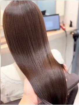 アリアツイン バイ エクラート 池袋西口店(ARiA TWiN by ECLART) メテオベージュ[髪質改善][縮毛矯正]