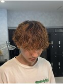 緩め波巻きパーマ/波巻きスパイラルパーマ