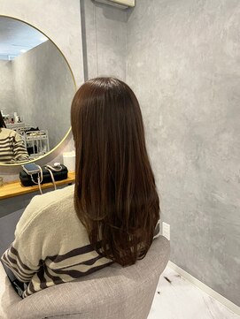 オルブ 戸塚安行店(Oluve) レイヤーカット・艶感ブラウン・ナチュラル・上品・大人ヘア
