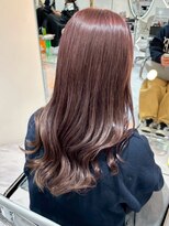 モナ 髪質改善(MONA)&nbsp;【MONA】ピンクバイオレット/ブリーチ/デザインカラー