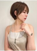 ショート 髪質改善 縮毛矯正 ブリーチなし