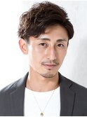 無造作パーマ波巻きパーマ波巻きスパイラルパーマツーブロック