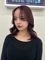 ザシェノンウメダ(THA CHAINON UMEDA) イメチェン/ピンクベージュ/アンブレラカラー/前髪/心斎橋