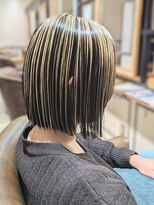 ネオリーブ ジューク 日吉店(Neolive JuQ)&nbsp;イメチェン☆アンブレラカラー/ホワイトベージュ日吉/綱島/前髪