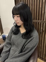 ヘブンリー(heavenly)&nbsp;韓国風黒髪/グレーブラック/ブルーブラック/暗髪スタイル/京都駅