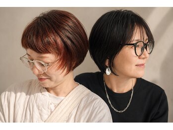 2席のみの美容室 アナイス(Anaiss)の写真/髪質やクセを見極めたカットで、扱いやすく再現性も抜群。360度どこから見ても美しいショートに*