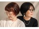 2席のみの美容室 アナイス(Anaiss)の写真/髪質やクセを見極めたカットで、扱いやすく再現性も抜群。360度どこから見ても美しいショートに*