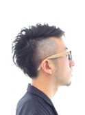 [reunion hair]メンズ・アシンメトリースタイル