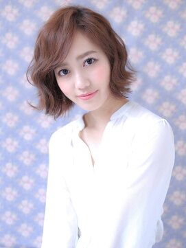 ラ ブレス なんばスカイオ(LaBless) 【LaBless】外ハネミックス × ナチュアメジストカール