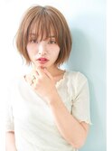 （noah parfait銀座）グレージュ似合わせカットエアリーショート