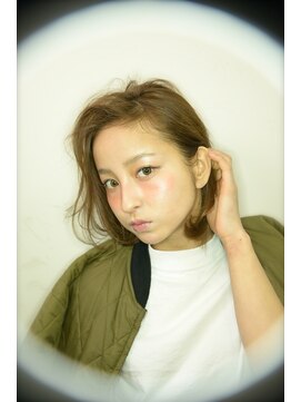 コットン 平塚店(Cotton) 【cotton平塚】耳かけボブ/イルミナカラー/大人かわいい