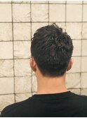 アップバングショート